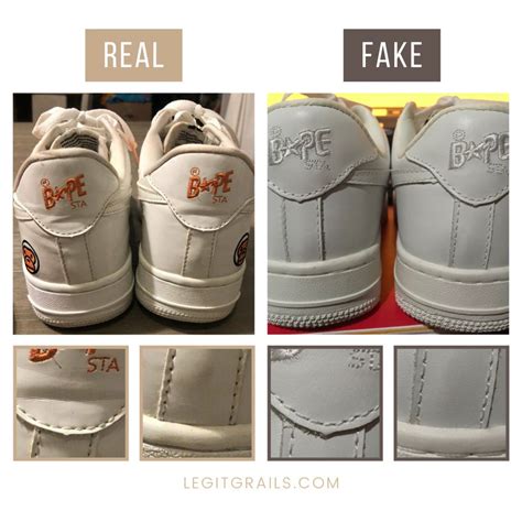 fake bapesta shoes|real vs fake bape shoes.